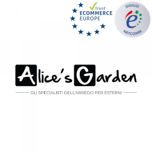 logo alice's garden sigillo netcomm