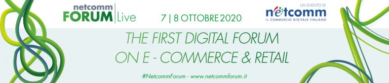Scopri di più sull'articolo Seconda Edizione di Netcomm FORUM Live il 7 e 8 Ottobre 2020