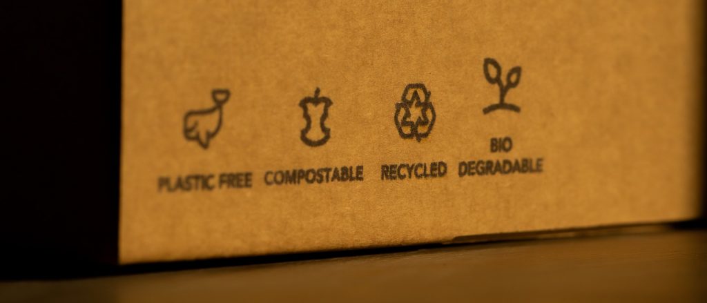 sostenibilità green packaging delivery