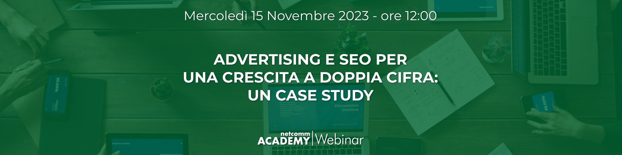 advertising e seo per crescita a doppia cifra