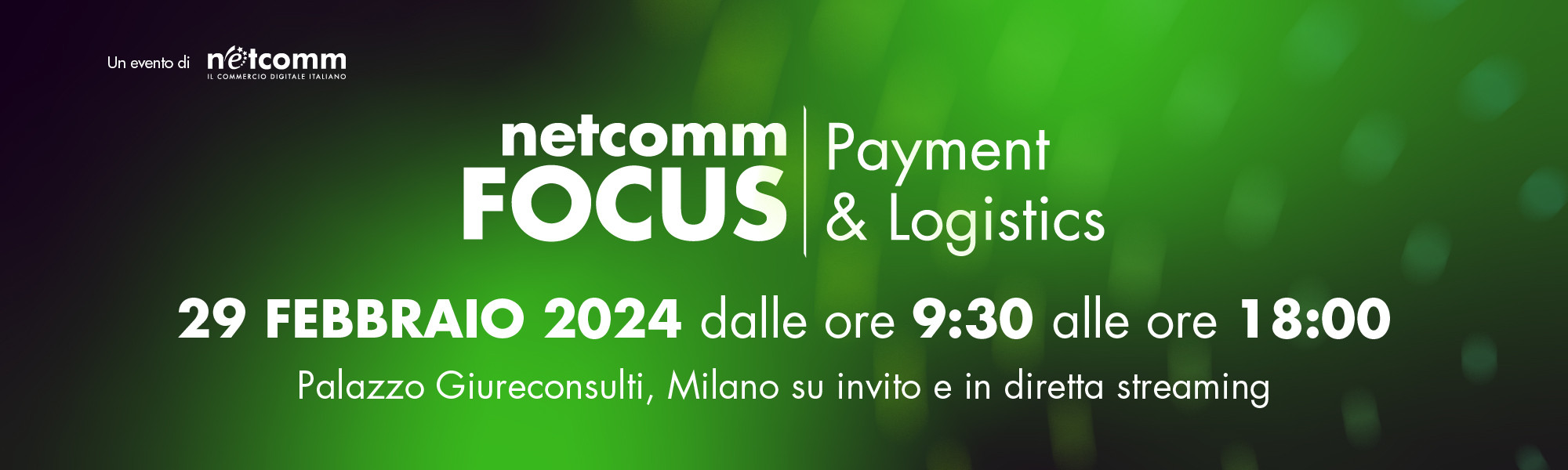 netcomm focus: payment & logistics