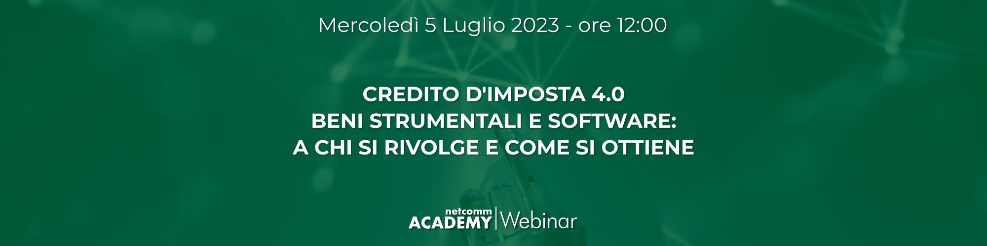 Credito d'Imposta 4.0 Beni Strumentali e Software: a chi si rivolge e come si ottiene